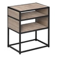 thumbnail image 1 of 22.25" Brown Rectangular Accent Table, 1 of 11