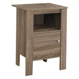 Baxton Studio Leelanau Brown Modern Accent Table and Nightstand Baxton Studio Leelanau Brown Modern Accent Table and Nightstand