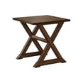 thumbnail image 1 of Accent Table, End, Side Table, Square, Nightstand, Bedroom, Lamp, Brown Veneer, Transitional, 1 of 5