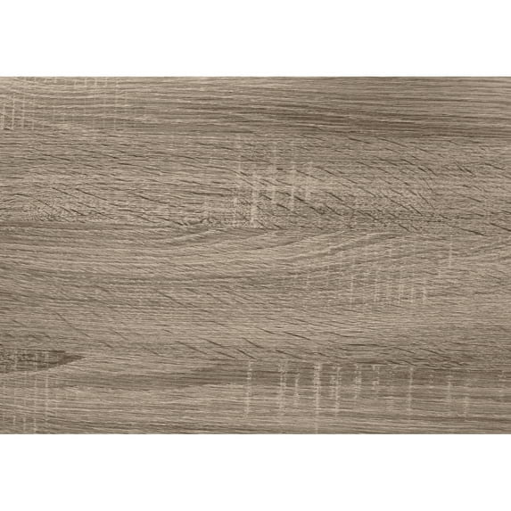 Accent Table With Dark Taupe Laminate Top, Offering Storage Solutions For Living Room And Bedroom Laminate, Meeting Requirements Of Spaces