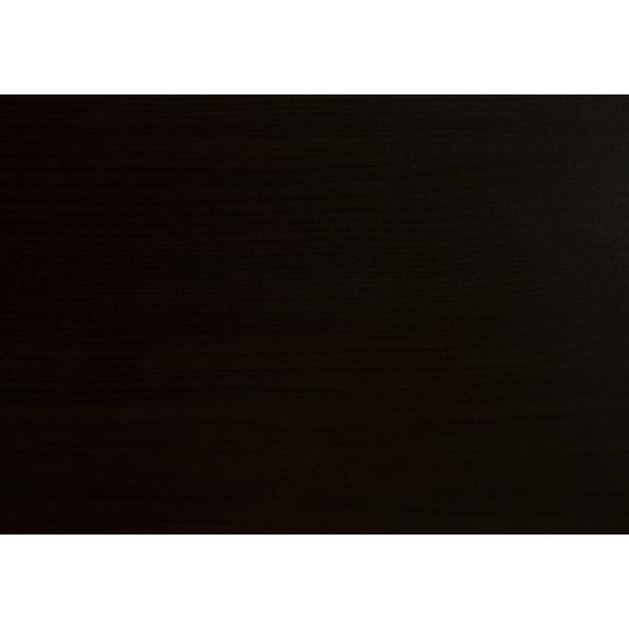 Accent Table With Thick Brown Laminate Top And Black Metal Base For Living Spaces Modern Room Side Table, Cover, Metal, Build