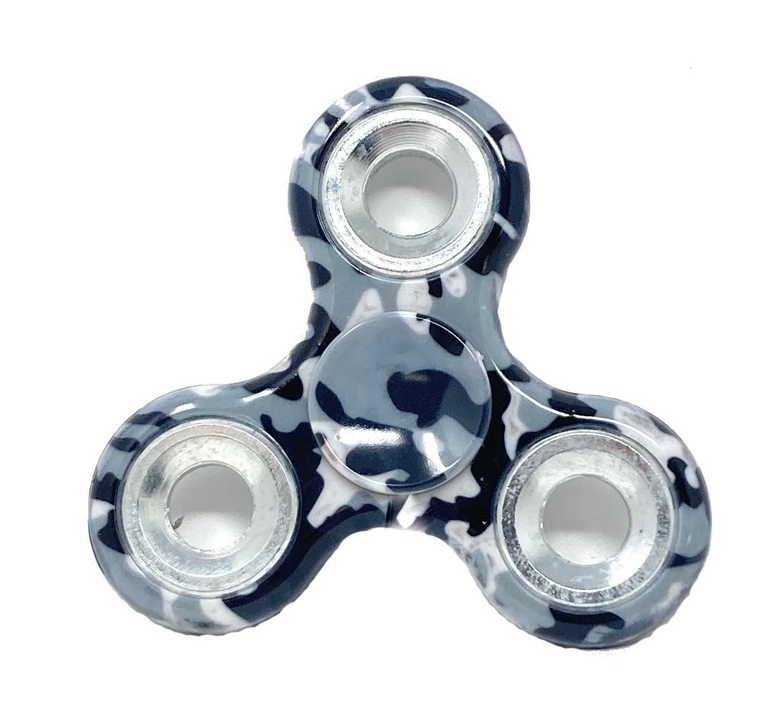 Accent Tri Fidget Hand Spinner Toys, Ultra Fast Bearings, Finger Toy, Great  Gift for ADD, ADHD, Anxiety and Autism Adult Children (Camo Artic Winter)