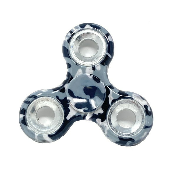 Accent Tri Fidget Hand Spinner Toys, Ultra Fast Bearings, Finger Toy, Great Gift for ADD, ADHD, Anxiety and Autism Adult Children (Camo Artic Winter)