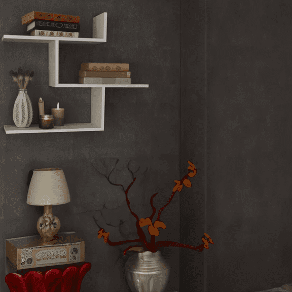 Accent Wall-Mounted Shelf