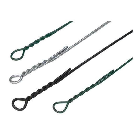 Accent Wire Products Bale Ties,Wire Ties,Galvanized,PK62 GWBT 11g x 21ft x 62