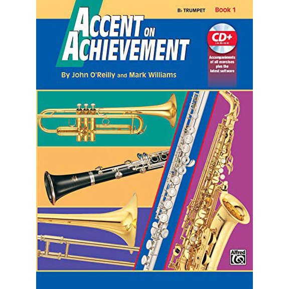 Pre-Owned Accent on Achievement, Bk 1 : B-Flat Trumpet, Book and Online Audio/Software (Paperback) 9780739004876