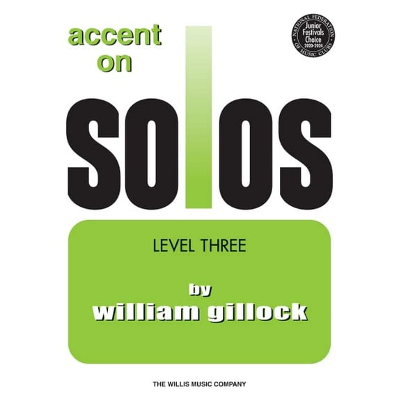 Pre-Owned Accent on Solos Book 3 (Accent on Solos - Later Elementary) Paperback