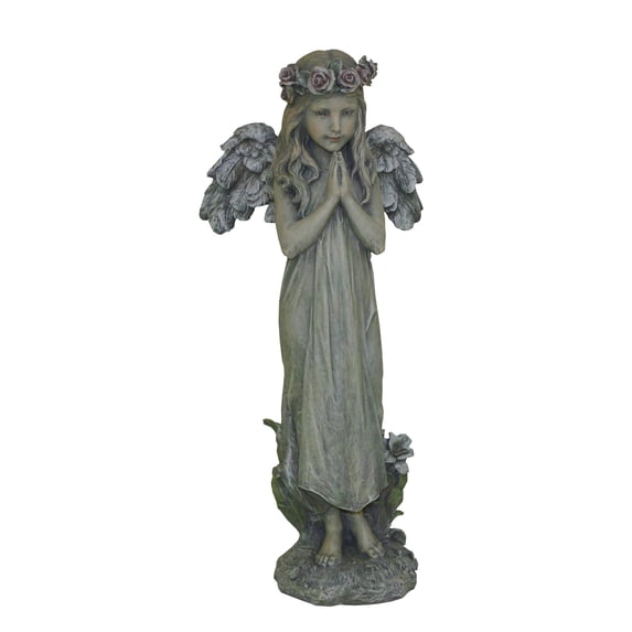 Accents & Occasions Praying Angel Statue, Large, 19-1/2-Inch Tall