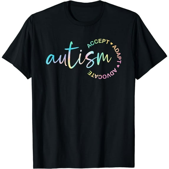 Accept Adapt Advocate Autism Awareness Month Women Men T-Shirt