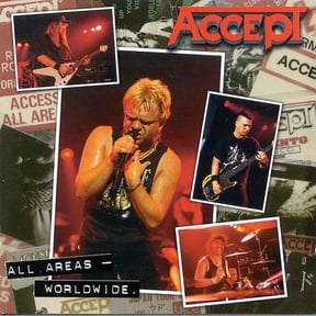 Accept - All Areas - Worldwide - Music & Performance - CD