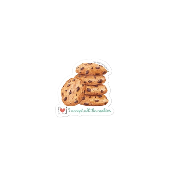 Accept Cookies | Bubble-free Sticker