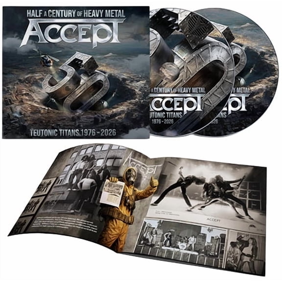 Accept - Teutonic Titans 1976-2026 - Music & Performance - CD