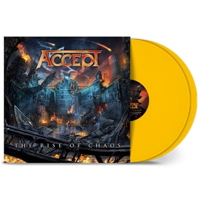 Accept The Rise of Chaos (Vinyl Record) 12" Album Coloured Vinyl