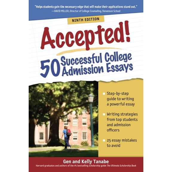 Accepted! 50 Successful College Admission Essays, (Paperback)