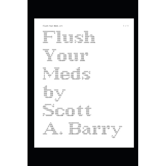 Accepted Books: Flush Your Meds (Paperback)