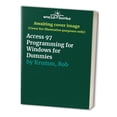 thumbnail image 1 of Pre-Owned Access 97 Programming for Windows for Dummies (Paperback) 1568846967 9781568846965, 1 of 1