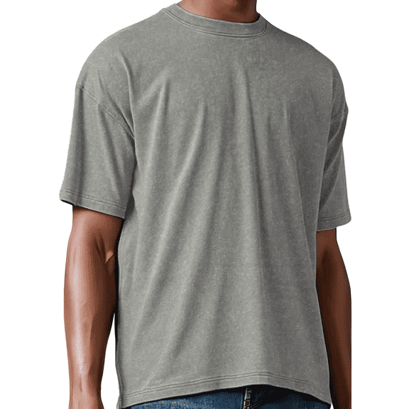 Access Blind Trust Men's 2-Panel Tee Shirt (Olive Wash, Large)