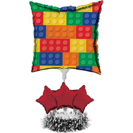 Access Block Party Air Filled Balloon Centerpiece Kit, 1 Ct