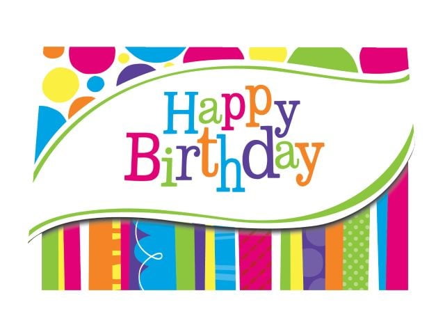 Access Bright And Bold Birthday Invitation Card, 8 Ct - Walmart.com