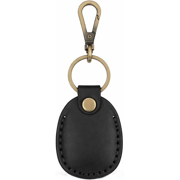 Access Card Holder Leather Air Tag Holder RFID Key Fob Bag Key Chains NFC  Key Tag