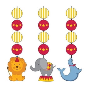Access Circus Time! Hanging Cutouts, 3 Ct