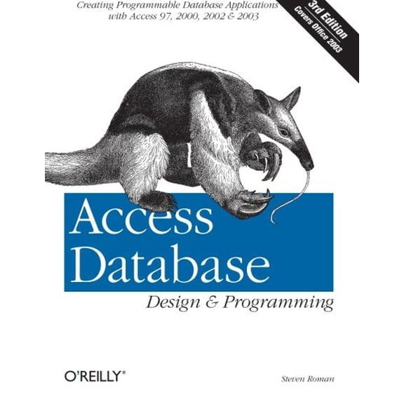 Pre-Owned Access Database Design & Programming: Creating Programmable Database Applications with Access 97, 2000, 2002 & 2003 (Nutshell Handbooks) Paperback
