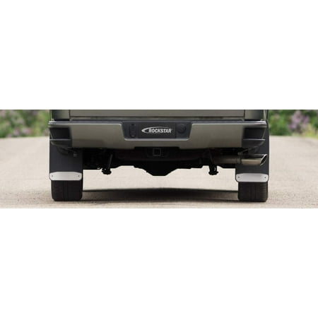Access E002003209 Set Of 2 Rockstar Splash Guard Mud Flaps 12" Wide X 20" Long Fits select: 2019-2021 CHEVROLET SILVERADO, 2019-2023 GMC SIERRA