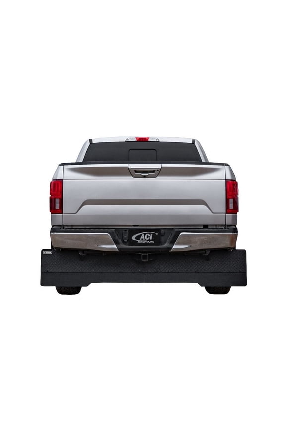 Cover H2050019 Mud Flap Rockstar Single Flat Without Logo Black Screw On