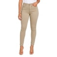 thumbnail image 1 of Access Junior's Uniform Skinny Pants (Khaki, 15/16) ASU017, 1 of 8