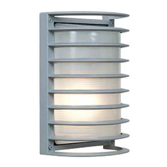 20010LEDDMG-SAT/RFR-Access Lighting-Bermuda - 13W 1 LED Marine Grade Wet Location Bulkhead-10.5 Inches Tall and 7 Inches Wide-Satin Finish