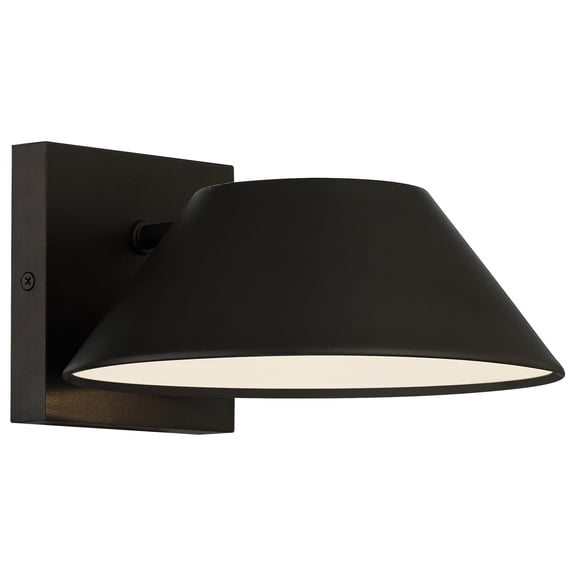 20133LEDDMG-BL Access Lighting Solano - 8W 1 LED Outdoor Wall Mount In Transitional Style-4.5 Inches Tall and 8 Inches Wide