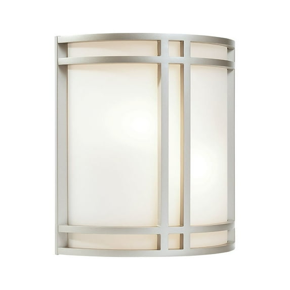 20420LEDD-SAT/OPL Access Lighting Artemis-Wall Sconce-10.5 Inches Wide by 11.5 Inches Tall-Satin Finish-LED Lamping Type-60 Watt