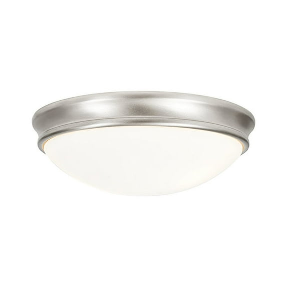 Access Lighting LED Flush Mount in Brushed Steel Color