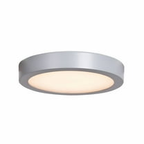 Access Lighting 20801LEDD-SILV-ACR Strike 2.0 LED 10 in. Silver Flush Mount Ceiling Light