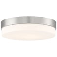 thumbnail image 1 of 20826LEDD-BS/OPL Access Lighting Roma - 30W 1 LED Large Flush Mount In Contemporary Style-3 Inches Tall and 14 Inches Wide-Brushed Steel Finish, 1 of 6