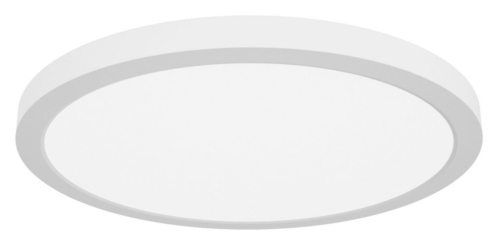 ModPLUS 16" Round White LED Flush Mount Ceiling Light