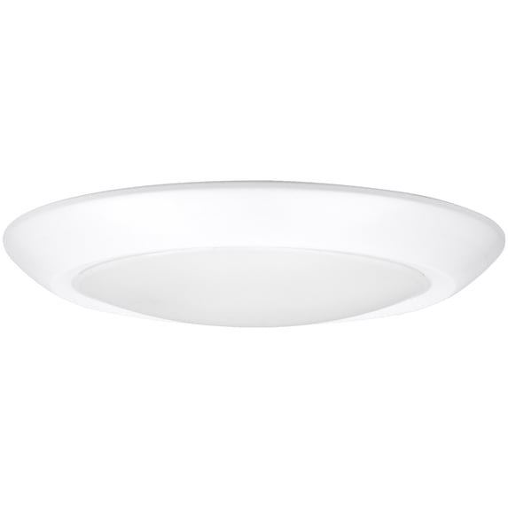 20875LEDD-WH/ACR-Access Lighting-Mini II-15W 1 LED Flush Mount in Contemporary Style-7 Inches Wide by 1.25 Inches Tall White Finish with Acrylic