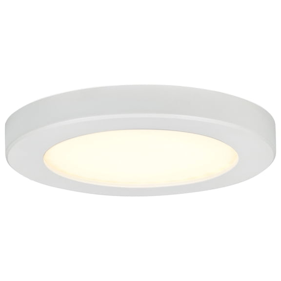 20882LEDD-WH/ACR-Access Lighting-Slim - 18W 1 LED Flush Mount-0.5 Inches Tall and 9 Inches Wide-White Finish