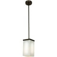 thumbnail image 1 of Access Lighting 23638-ORB-OPL Basik One Light Pendant with Opal Glass Shade, Oil Rubbed Bronze, 1 of 3