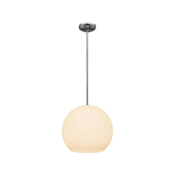 Access Lighting Pendant in Brushed Steel Color