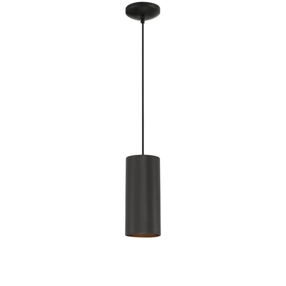 29007-MBL-C Access Lighting Pilson XL - 1 Light Tall Cord Pendant-10.5 Inches Tall and 6 Inches Wide-Matte Black Finish    -Traditional Installation