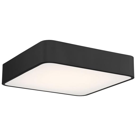 Access Lighting 49981LEDDCS-BL-ACR 120V Granada Color Selectable LED Flush Mount, Black