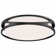 thumbnail image 1 of Access Lighting 49991LEDD-BL-ACR 18 in. 1 Light Lucia LED Flush Mount, Black, 1 of 5