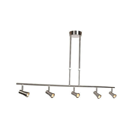 Access Lighting 5 Light LED Pendant Spotlight in Chrome Color