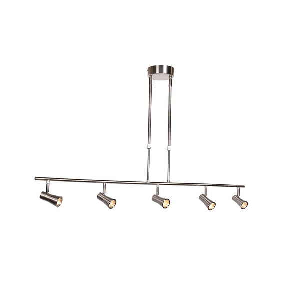 Access Lighting 5 Light LED Pendant Spotlight in Chrome Color