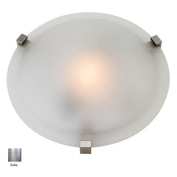 Access Lighting 50061-SAT-FST Cirrus 1 Light Flush - Mount - Satin
