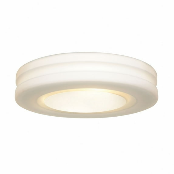 Access Lighting 50187-Led Altum1 Light Led Flush Mount Ceiling Fixture - White