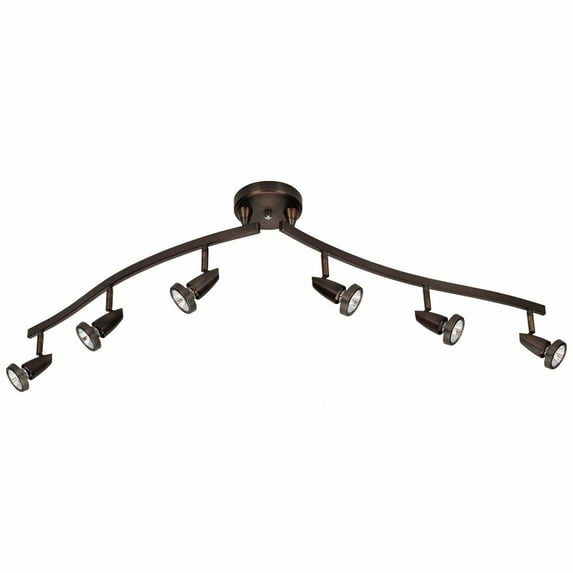 Access Lighting 52226-BRZ Mirage 4 Light Semi - Flushwith Articulating Arms - Bronze
