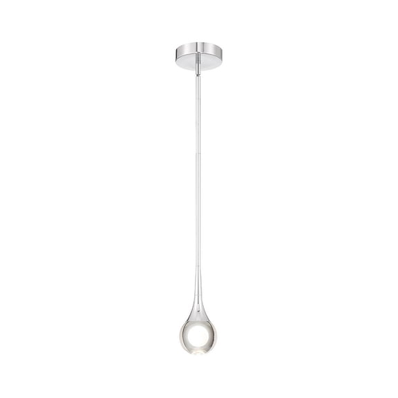 Access Lighting 3CCT LED Pendant in Chrome Color