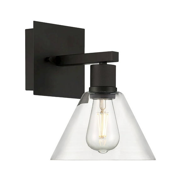 Access Lighting Martini LED Wall Sconce in Matte Black Color